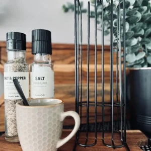 Stativ til kaffekapsler - Ebony metal