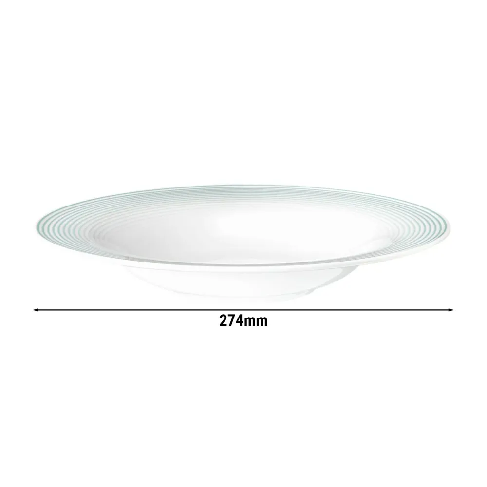 (2 stk.) SELTMANN WEIDEN | Pastatallerken - dyb - Ø 270 mm - Arktisblå
