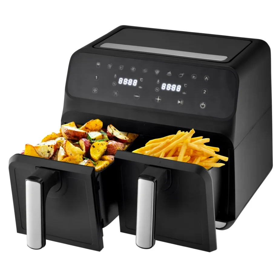 Deski - Airfryer - Dobbelt Zone - 2x4 L 1700W