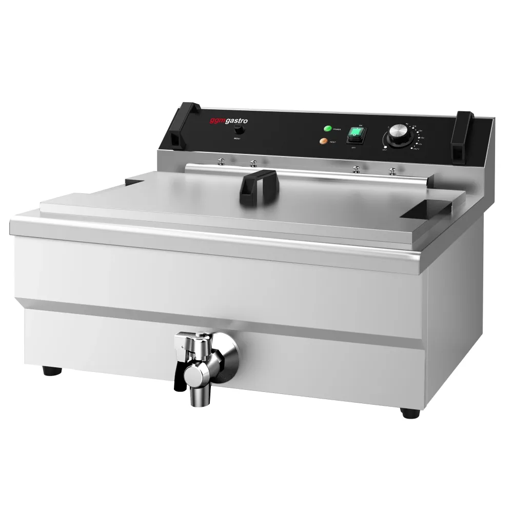 Frituregryde - 30 Liter - 5 kW - med aftapningshane
