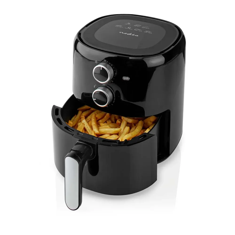 Nedis KAAF130BK Hot Air Fryer 3L