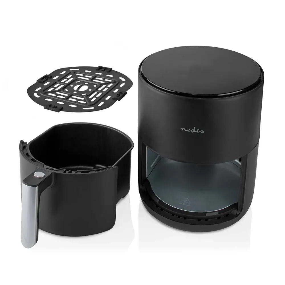 Nedis KAAF140BK Hot Air Fryer 3L