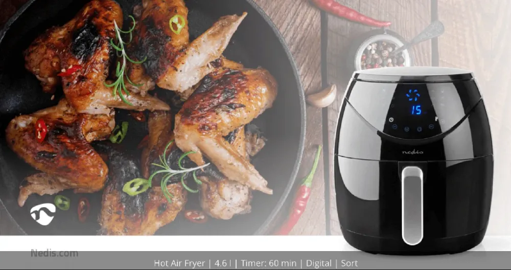 Nedis KAAF240EBK Airfryer