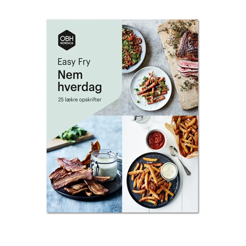 OBH Nordica Easy Fry - simpel hverdag opskriftshæfte