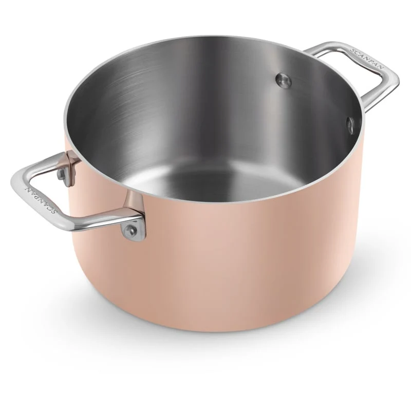 Scanpan Maitre D' gryde 3,5 liter terra cotta uden belægning - induktion