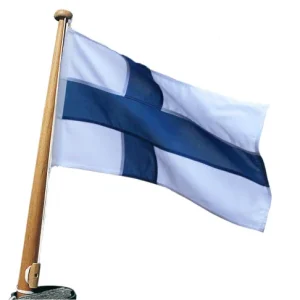 Adela, Bådflag Polyester, Finland, 50x30 cm