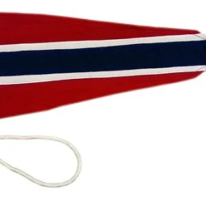 Adela, Bådvimpel Norge, 50x20cm, 100% polyester