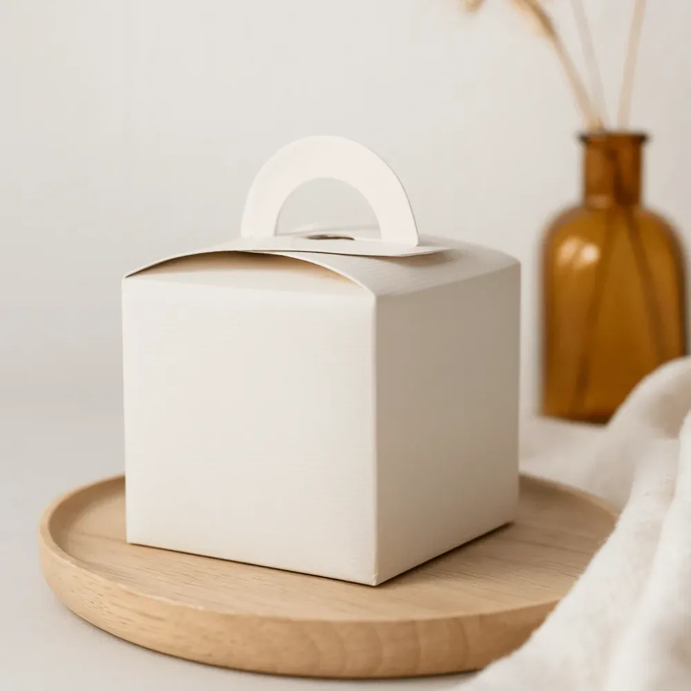 Mini gaveæsker – hvid karton