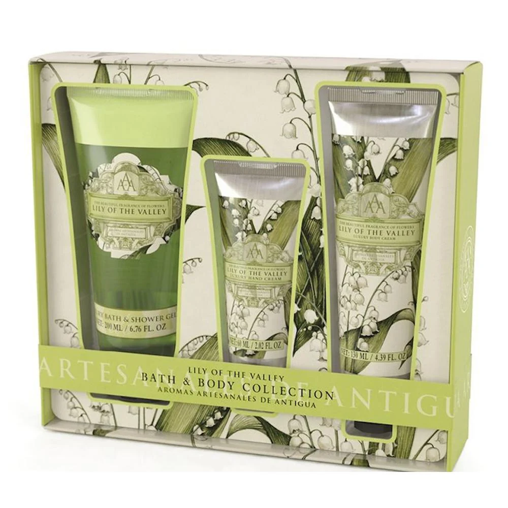 Aromas Artesanales de Antigua Bath & Body Collection Liljekonval