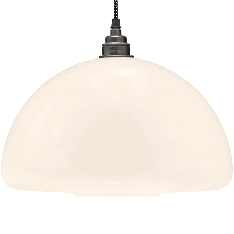 60'er OPALINE GLAS PENDEL SKYGGE DYKE & DEAN
