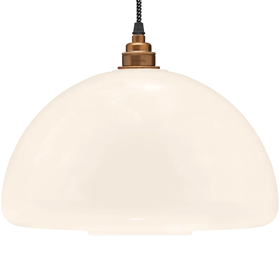 60'er OPALINE GLAS PENDEL SKYGGE DYKE & DEAN