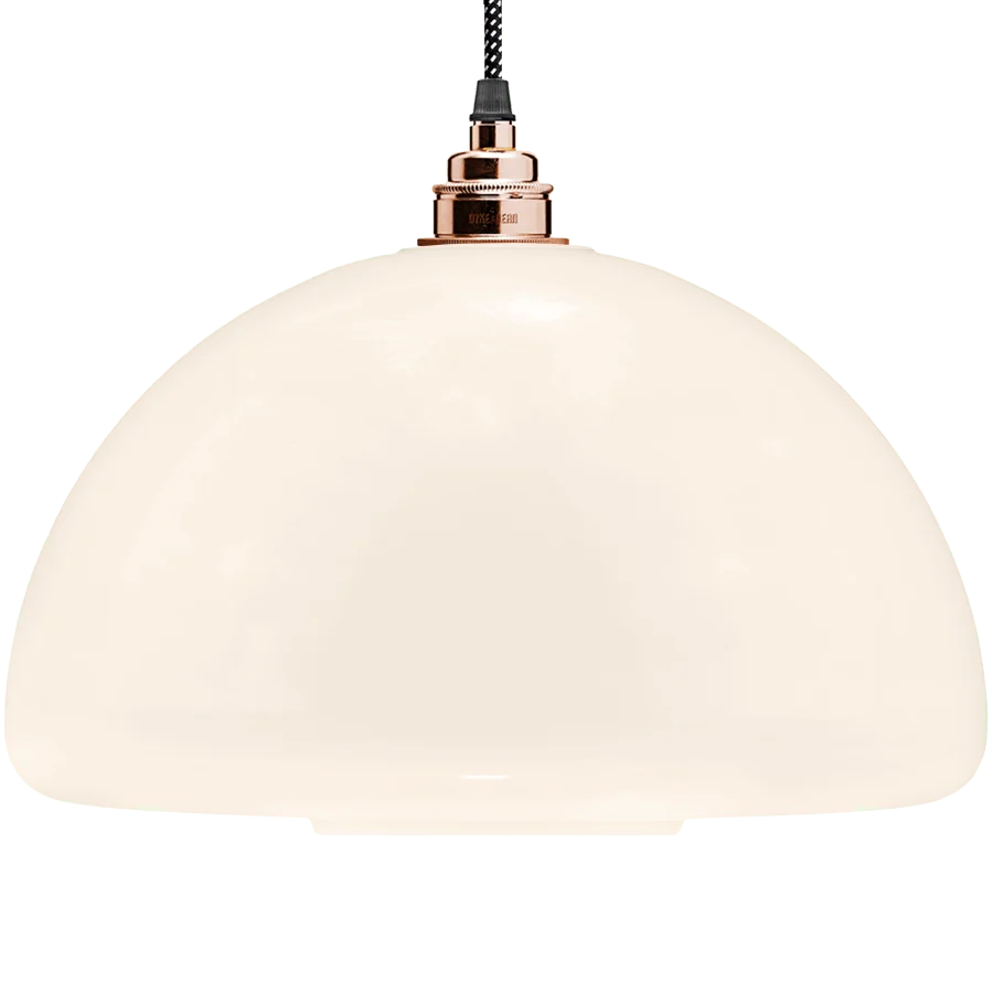 60'er OPALINE GLAS PENDEL SKYGGE DYKE & DEAN