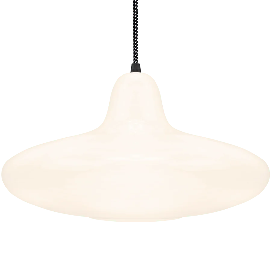 90'er OPALINE GLAS PENDEL SKYGGE DYKE & DEAN