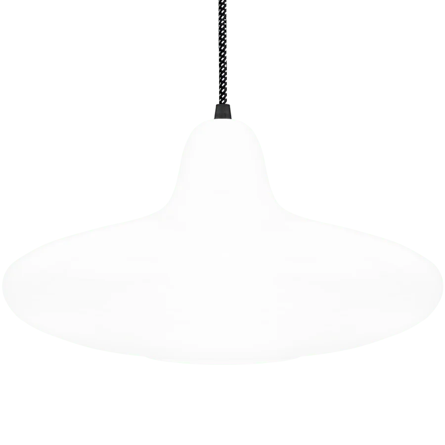 90'er OPALINE GLAS PENDEL SKYGGE DYKE & DEAN