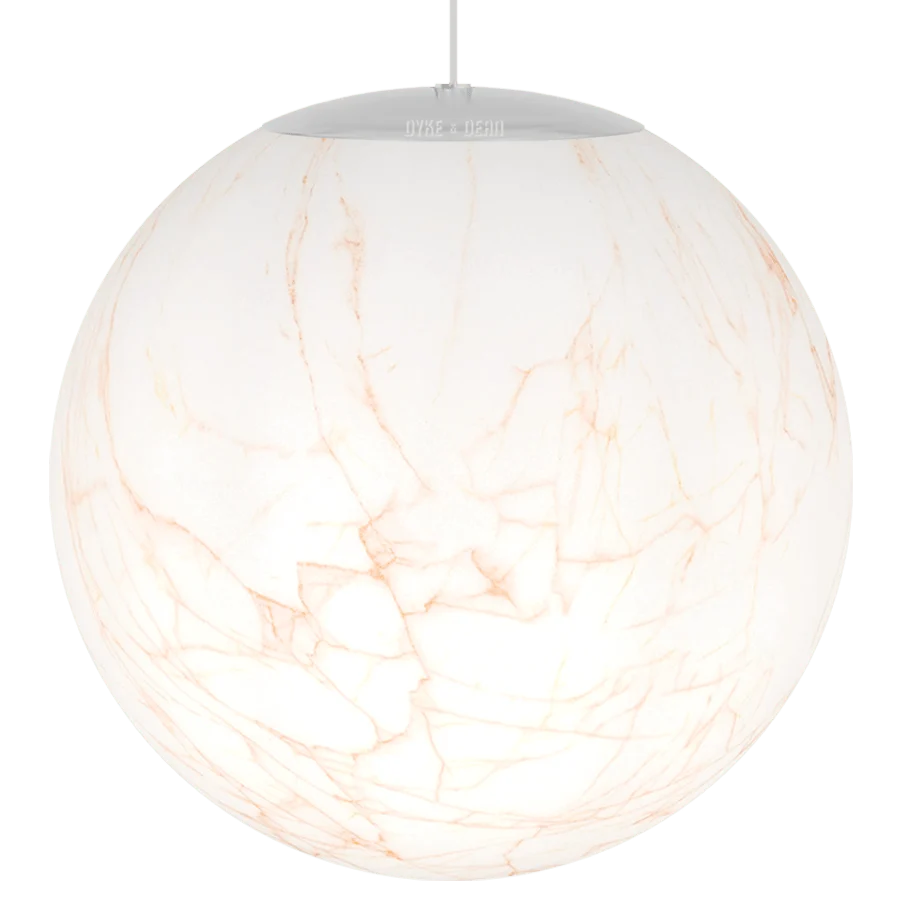 OPAL MARMOR GLOBE KORAL HANDLÆG 400mm DYKE & DEAN