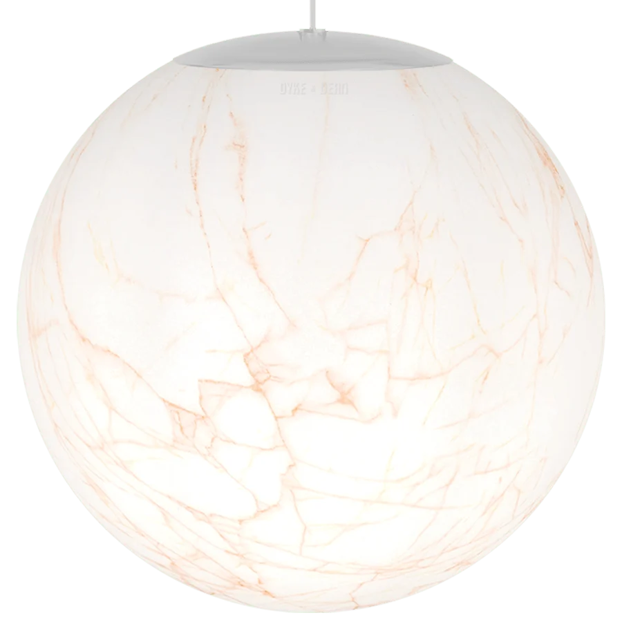 OPAL MARMOR GLOBE KORAL HANDLÆG 500mm DYKE & DEAN