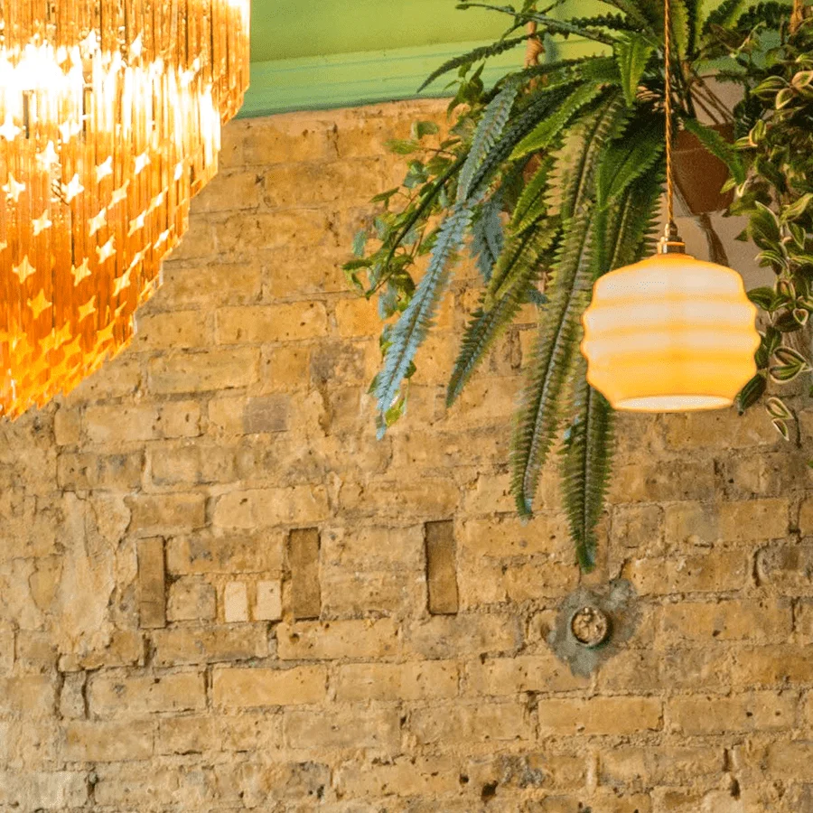 RIPPLE OPALINE PENDANT SKYGGE MEDIUM DYKE & DEAN