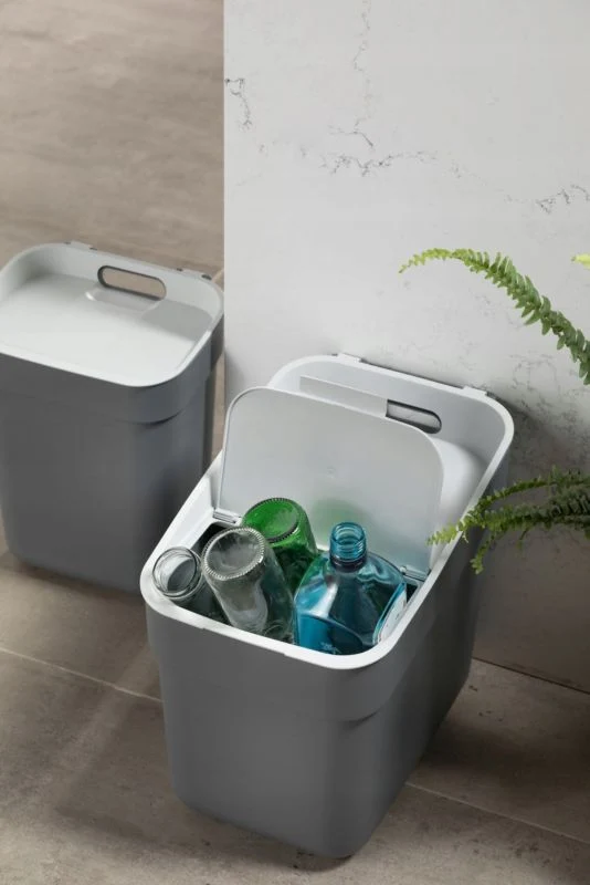 Curver Ready to Collect 20L affaldssorteringsspand i grå