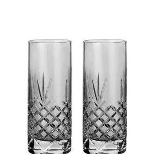 Frederik Bagger Crispy Ebony Highball glas 2 stk