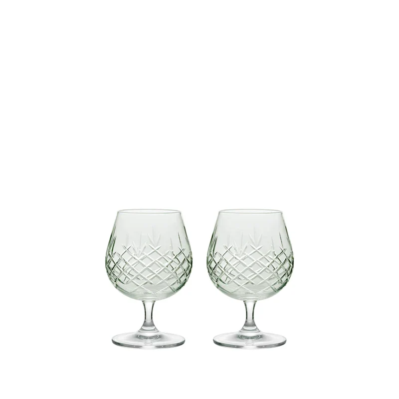 Frederik Bagger Crispy Emerald Sixball Glas 2 stk.