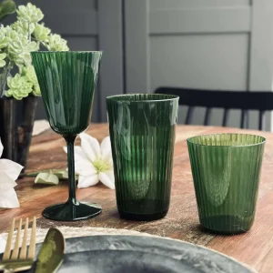 Glas Claire 500ml. Grøn - 2 stk.