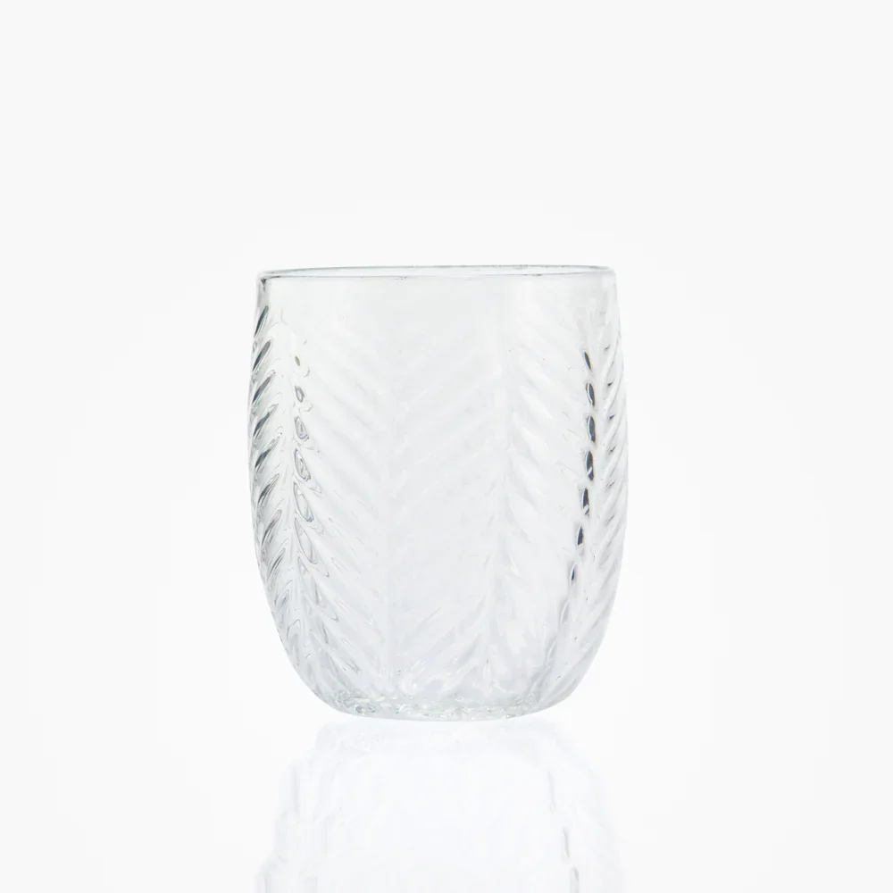 Herringbone Drink - Mundblæst glas - Flere varianter
