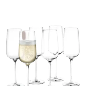 Holmegaard - Bouquet Champagneglas 29 cl klar - 6 stk.