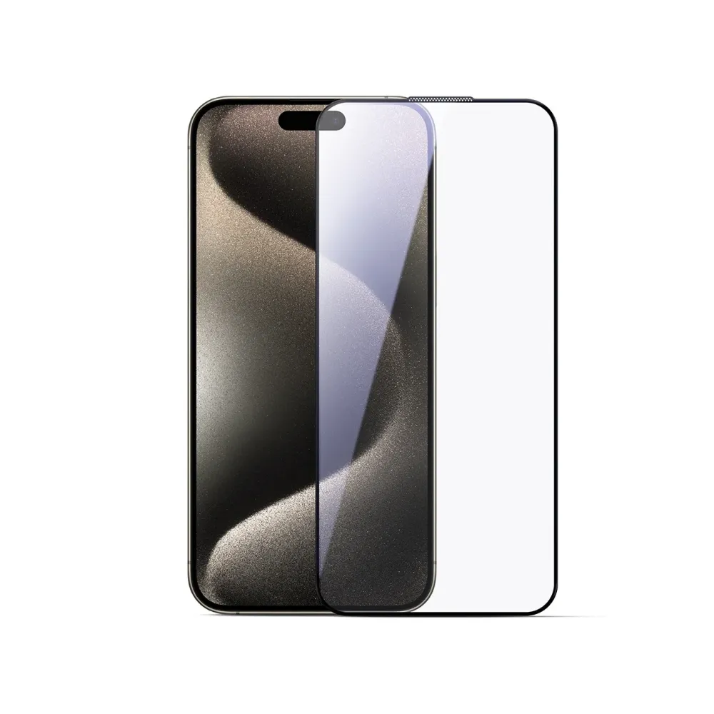 Joyroom JR-MLG0278 2.5D HD Dustproof Tempered Glass Black Frame iPhone 15 Plus/16 Plus