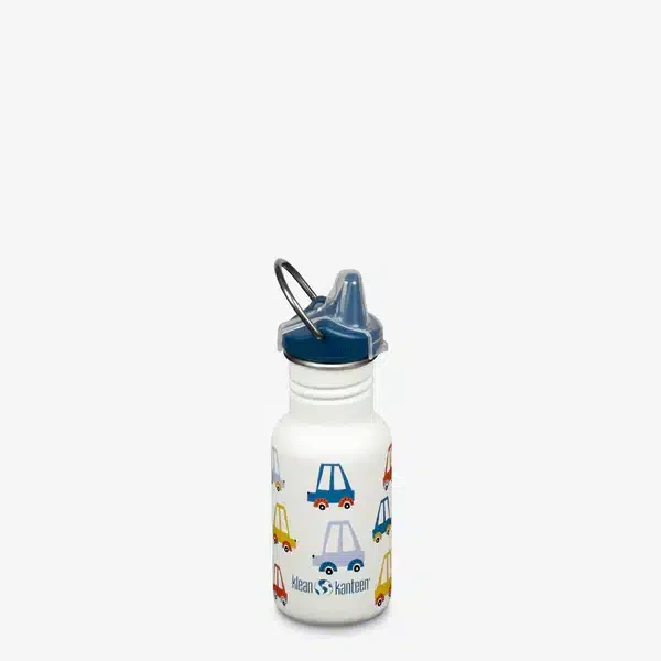 Klean Kanteen drikkedunk - Kid Classic Stram 355ml (w/ Kid Sippy) Cars