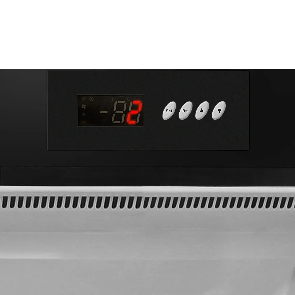 Køleskab Rustfri Alloy PREMIUM - 400 Liter - med 1 glaslåge