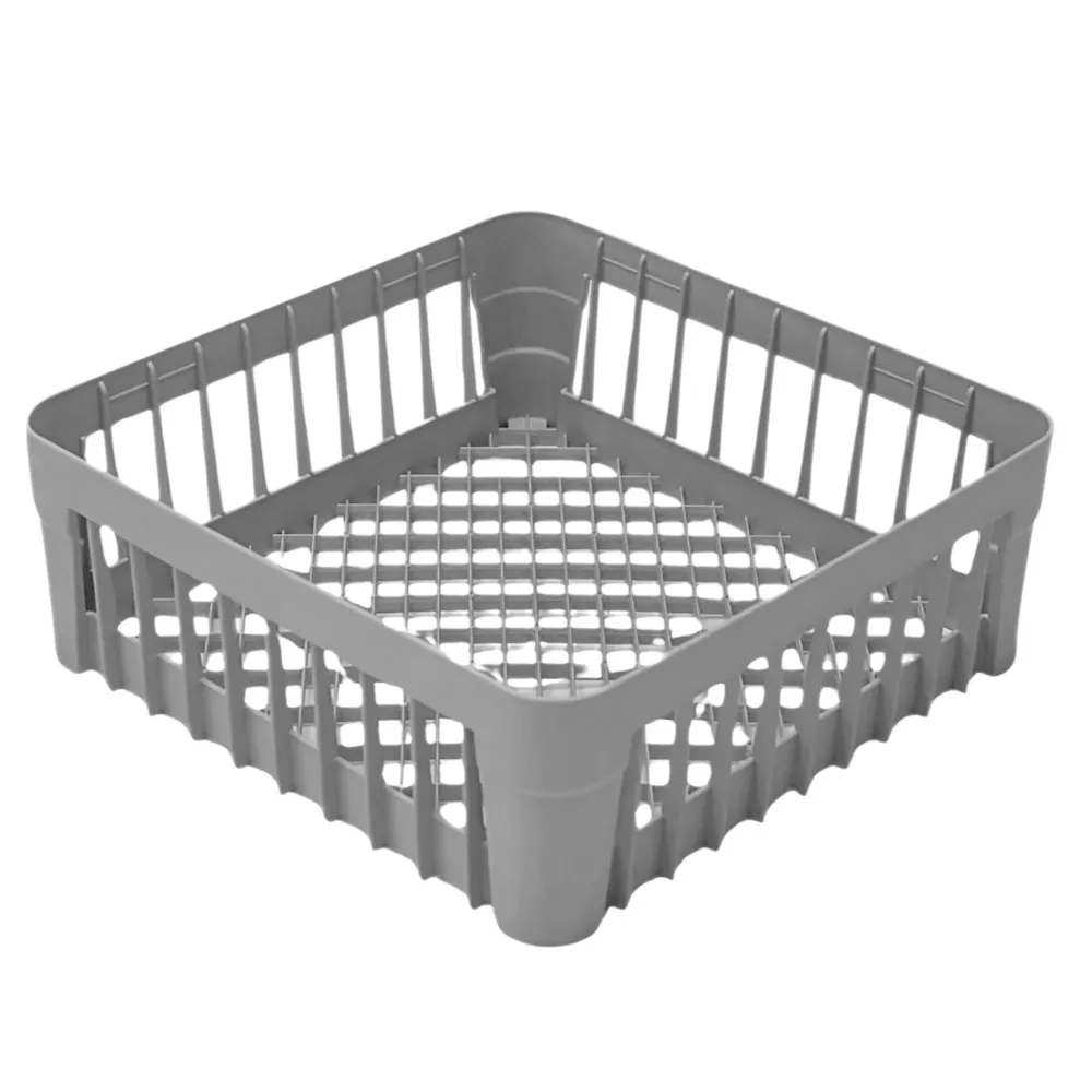 Kurv til glasvask 1/1 - 350x350mm - Grå