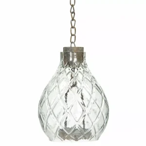 Lantern Glas Lyric hæng 12x16/50cm