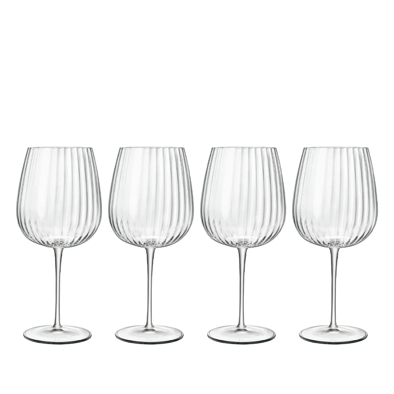 Luigi Bormioli Optica gin & tonic-glas/ vinglas 75 cl 4 stk