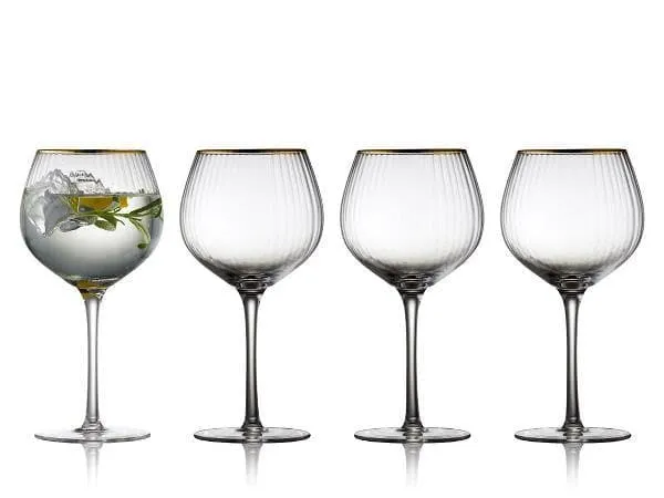 Lyngby Glas - Gin & Tonic Glas Palermo 65 Cl. - 4 Stk.