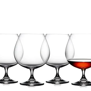 Lyngby Glas - Juvel Cognacglas - 4 stk