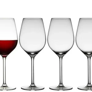 Lyngby Glas - Juvel Rødvin 50 cl. - 4 stk.