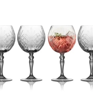 Lyngby Glas - Melodia Gin & tonic-glas 65 cl 4 stk.