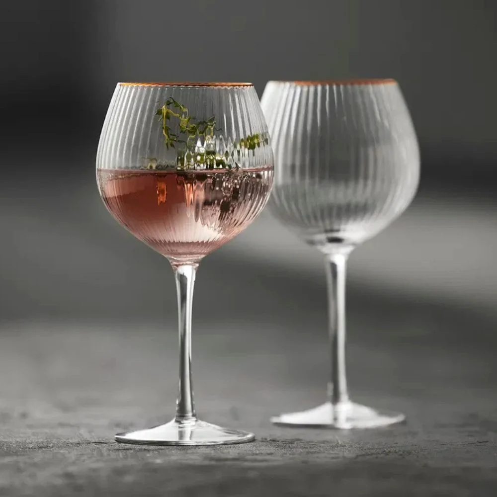 Lyngby glas - Palermo Gin & tonic glas Amber 65 cl 4 stk