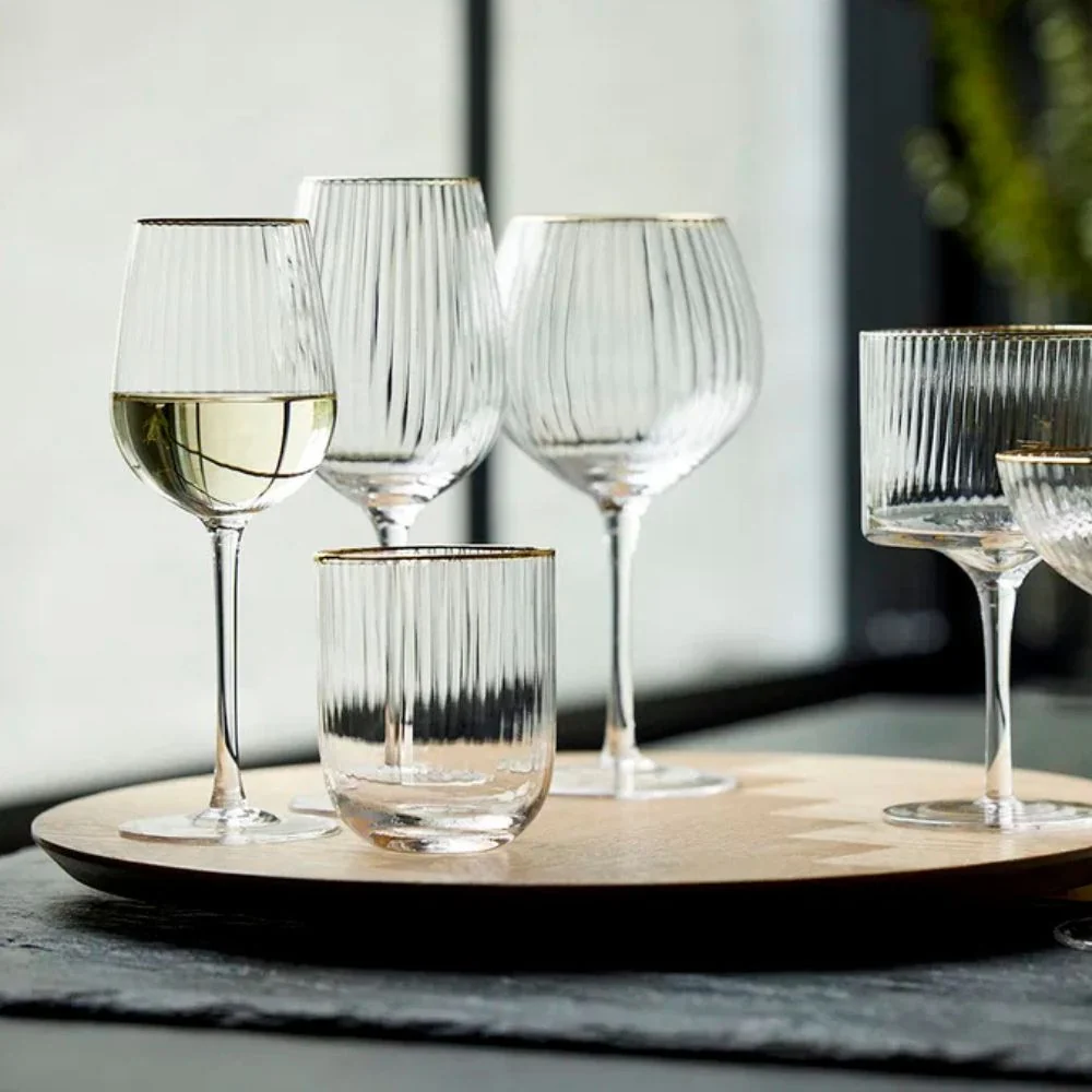 Lyngby glas - Palermo Gin & tonic glas Amber 65 cl 4 stk