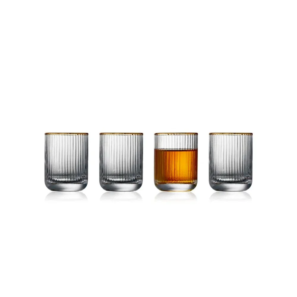Lyngby glas - Palermo Shotsglas Golden 6 cl. 6 stk.