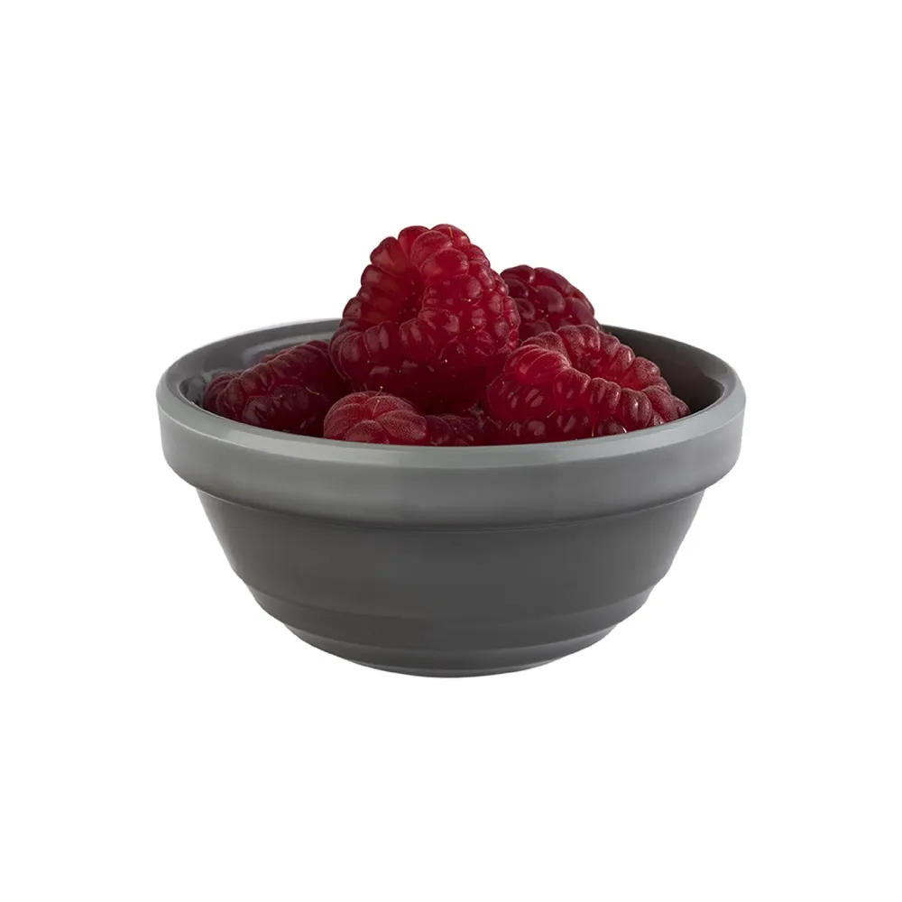 (6 stk.) Dypeskåle - EMMA - Melamin - 60 ml - Ø 75mm - Grå