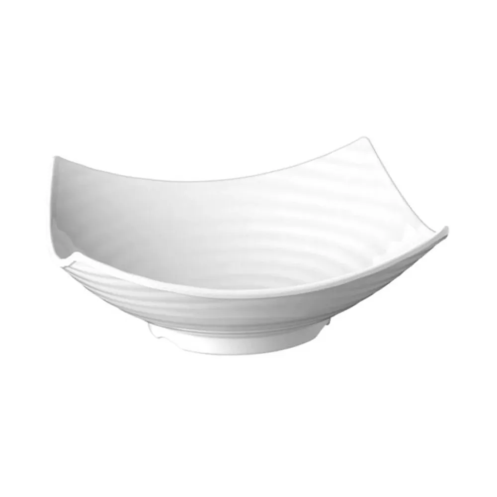 (6 stk.) Skål - GLOBAL BUFFET - Melamin - 3 Liter - 325x325mm - Snow