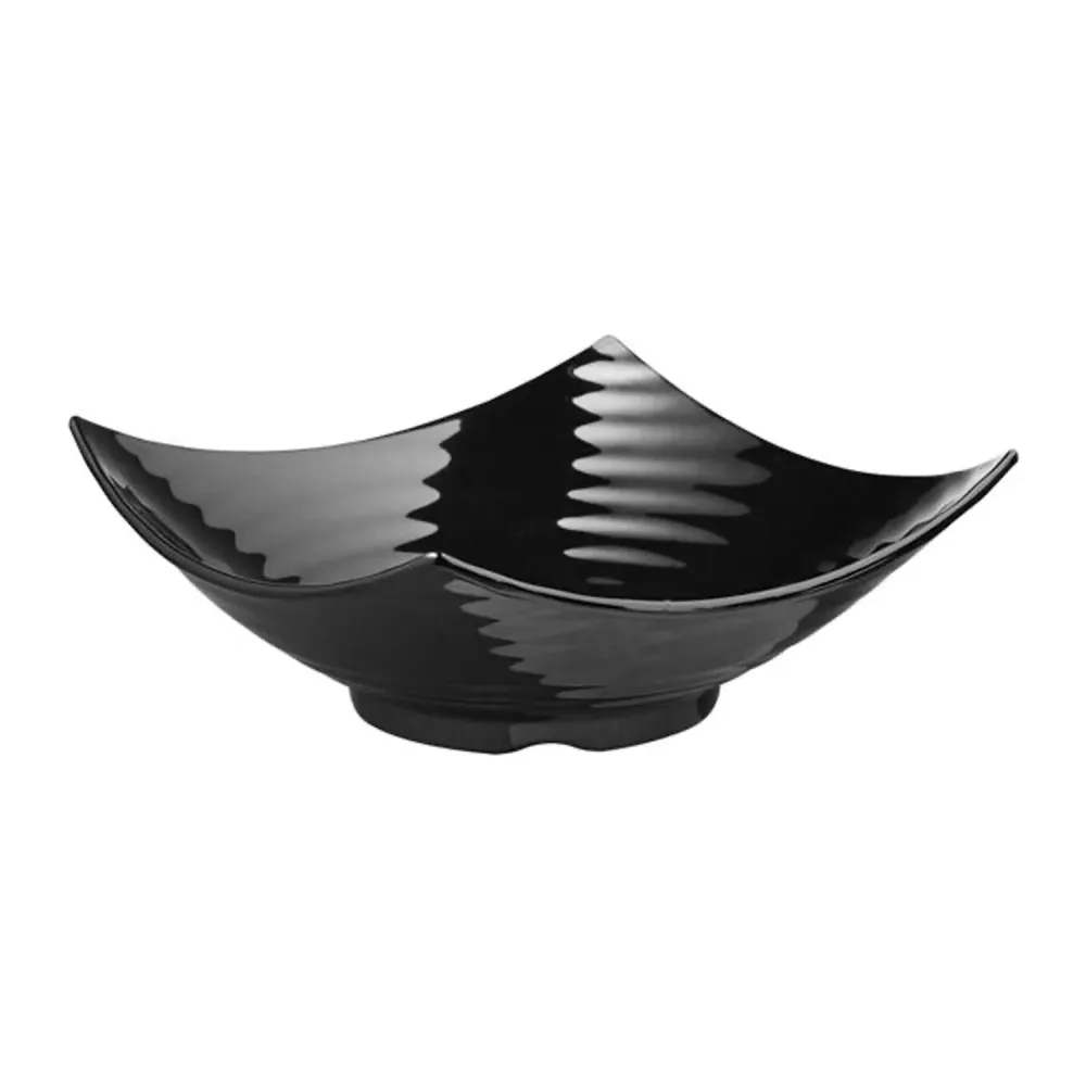 (6 stk.) Skål - GLOBAL BUFFET - Melamin - 3 Liter - 325x325mm - Ebony