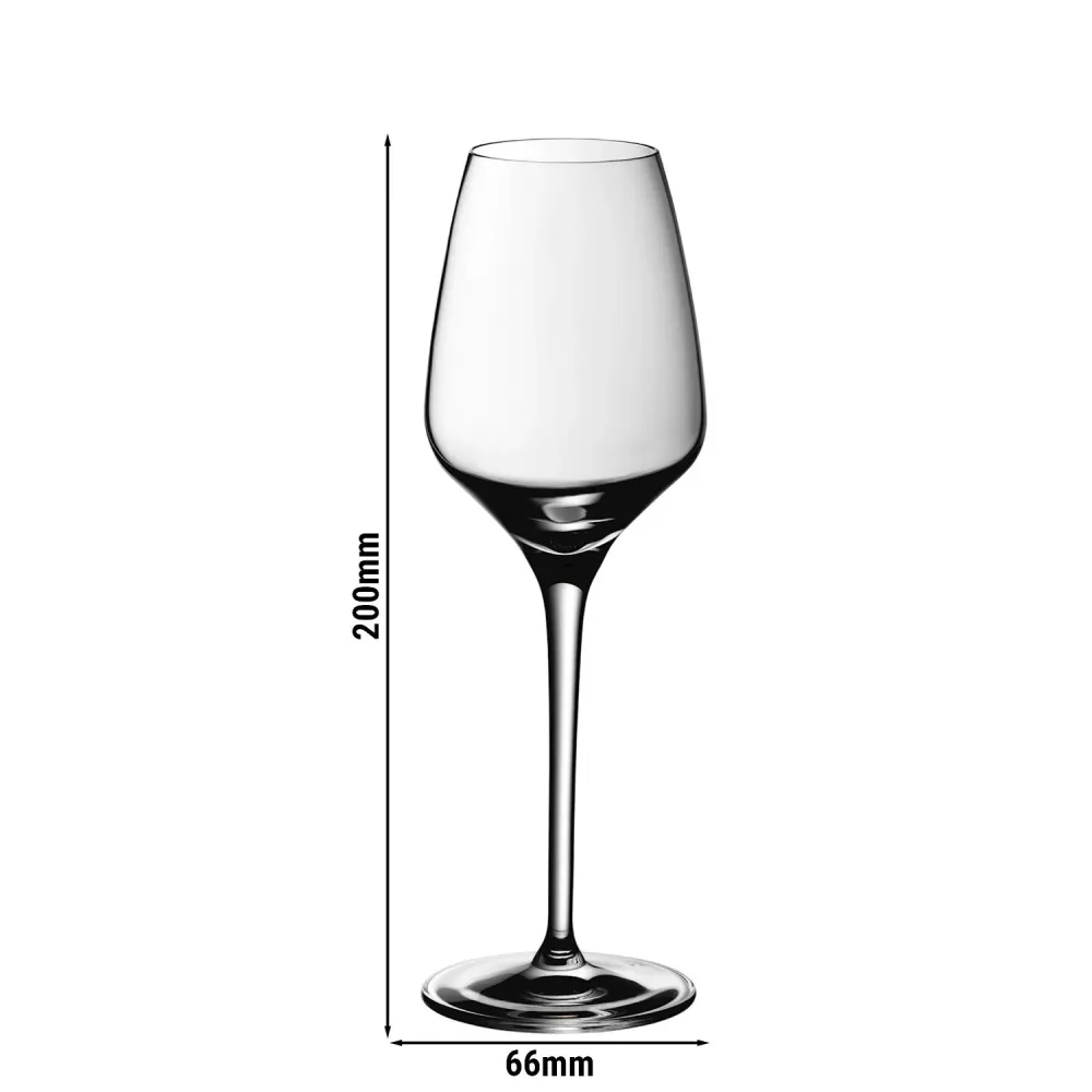 (6 stk.) WMF | DIVINE - sherry/digestif glas 04 - 190 ml - ukalibreret
