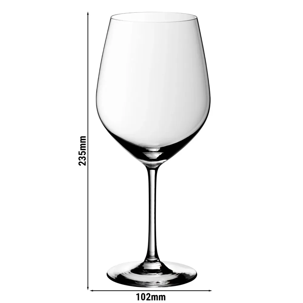 (6 stk.) WMF | ROYAL - Bourgogne-glas 99 - 705 ml - med påfyldningsstreg
