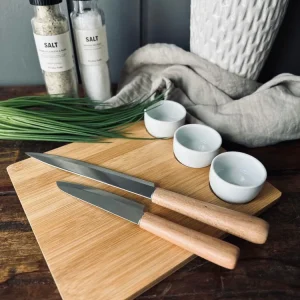 Sushi / tapas sæt m. Skåle og skærebræt