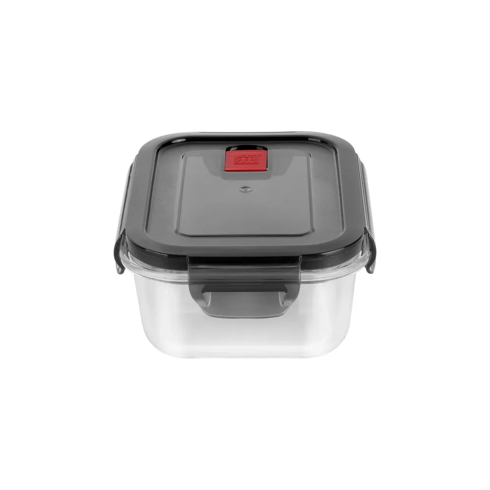 ZWILLING | GUSTO - Rektangulær glaskrukke - Transparent - 1,4 Liter