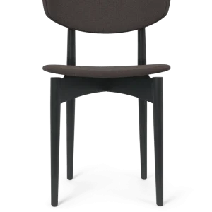 Herman Dining Chair - Upholstered - Grain - Black Ash/Chocolate 8 Foot Length