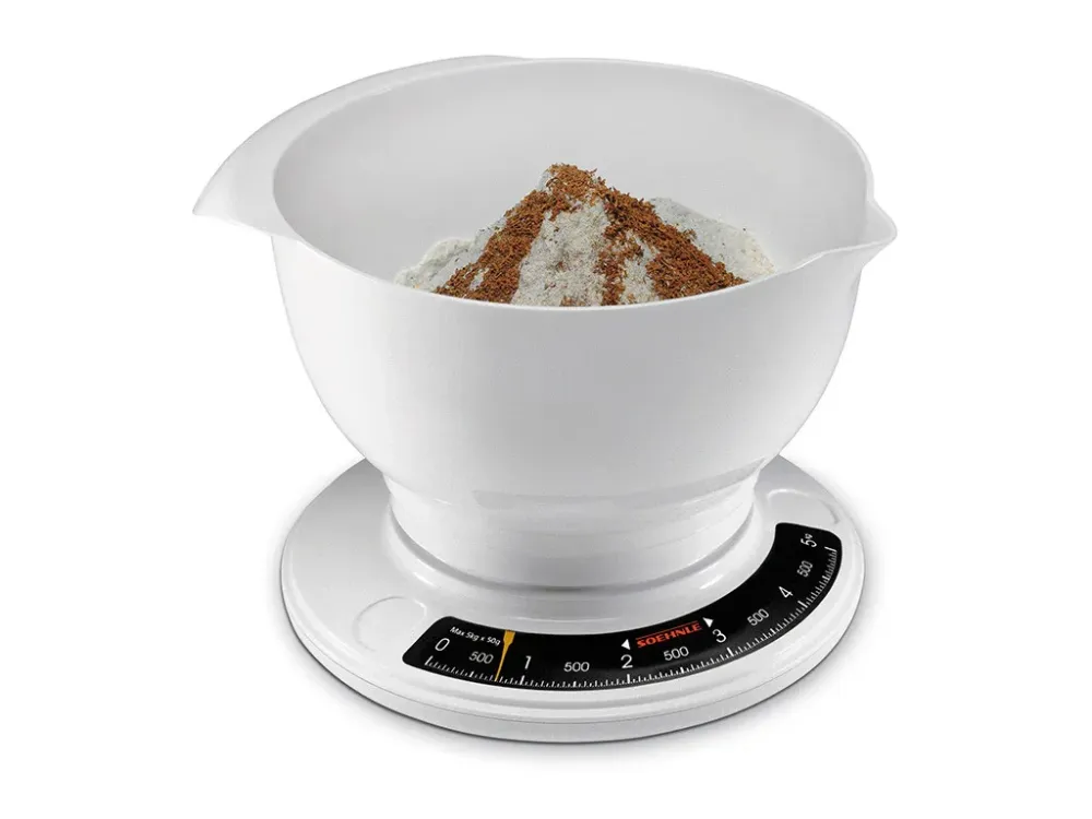 SOEHNLE KØKKENVÆGT MED SKÅL Compatible All Stovetops