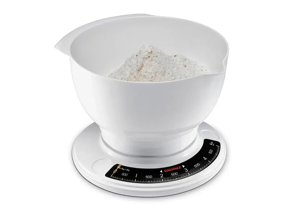 SOEHNLE KØKKENVÆGT MED SKÅL Compatible All Stovetops